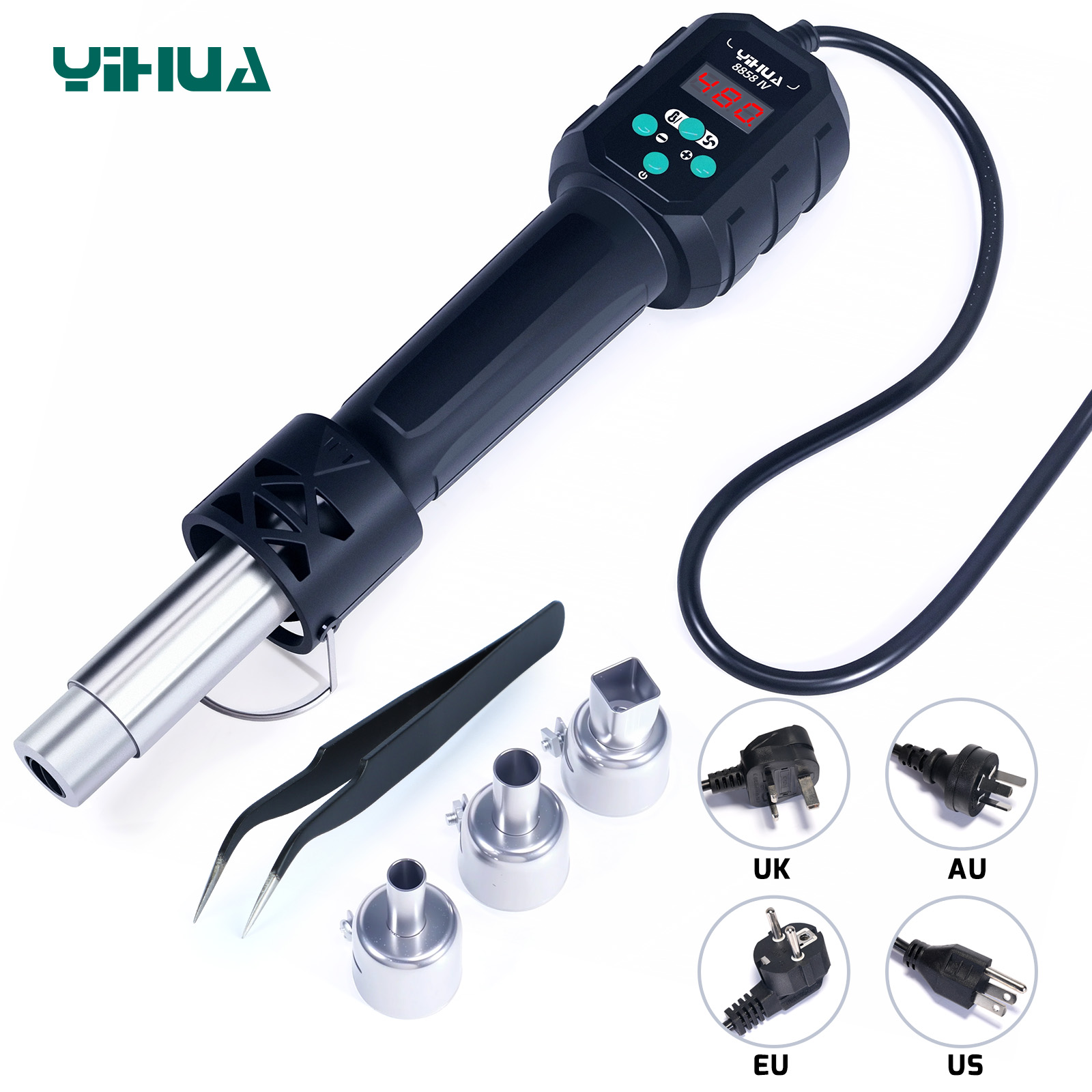 Hot Air Station 858 - YIHUA HOT AIR GUN อุณหภูมิปรับ 8858-IV