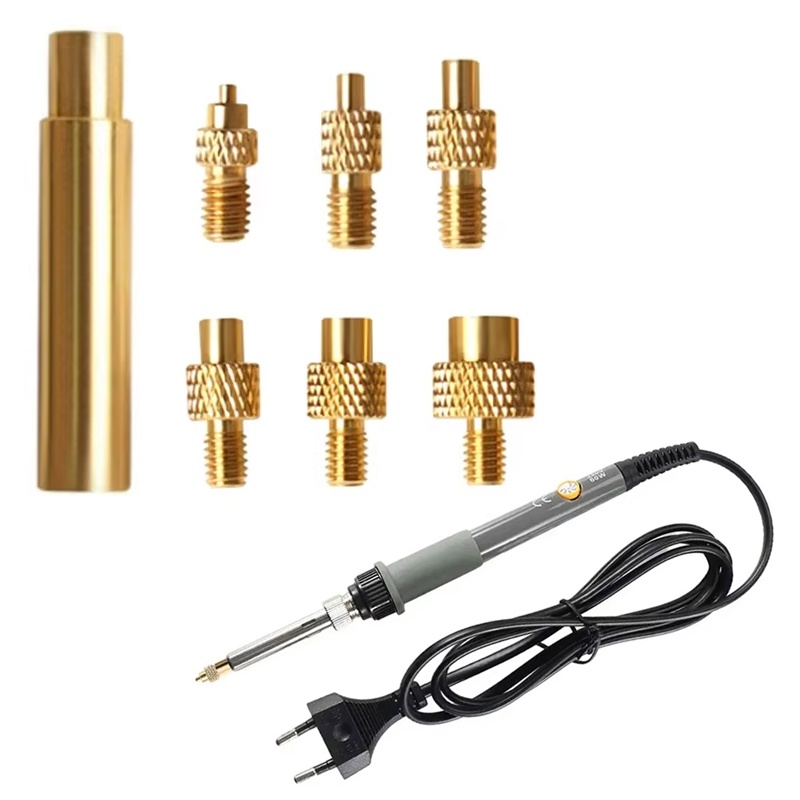 Electronics Repair Kit With Soldering Iron - หัวแร้งบัดกรีสำหรับใส่เกลียวร้อน M2 M3 M4 M5 M6