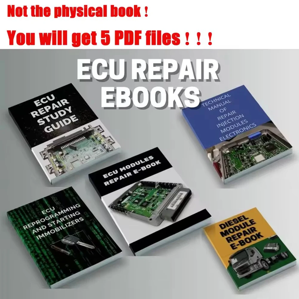 Electronics Repair Guide - คู่มือซ่อม ECU ไฟล์ PDF คู่มือการศึกษาด้านอิเล็กทรอนิกส์ดีเซล สำหรับเครื่องมือวินิจฉัยรถยนต์และรถบรรทุก
