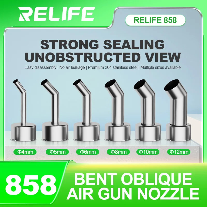 RELIFE 861 857 858 ซีรีส์หัวฉี - Hot Air Station 858 บทวิจารณ์และราคา