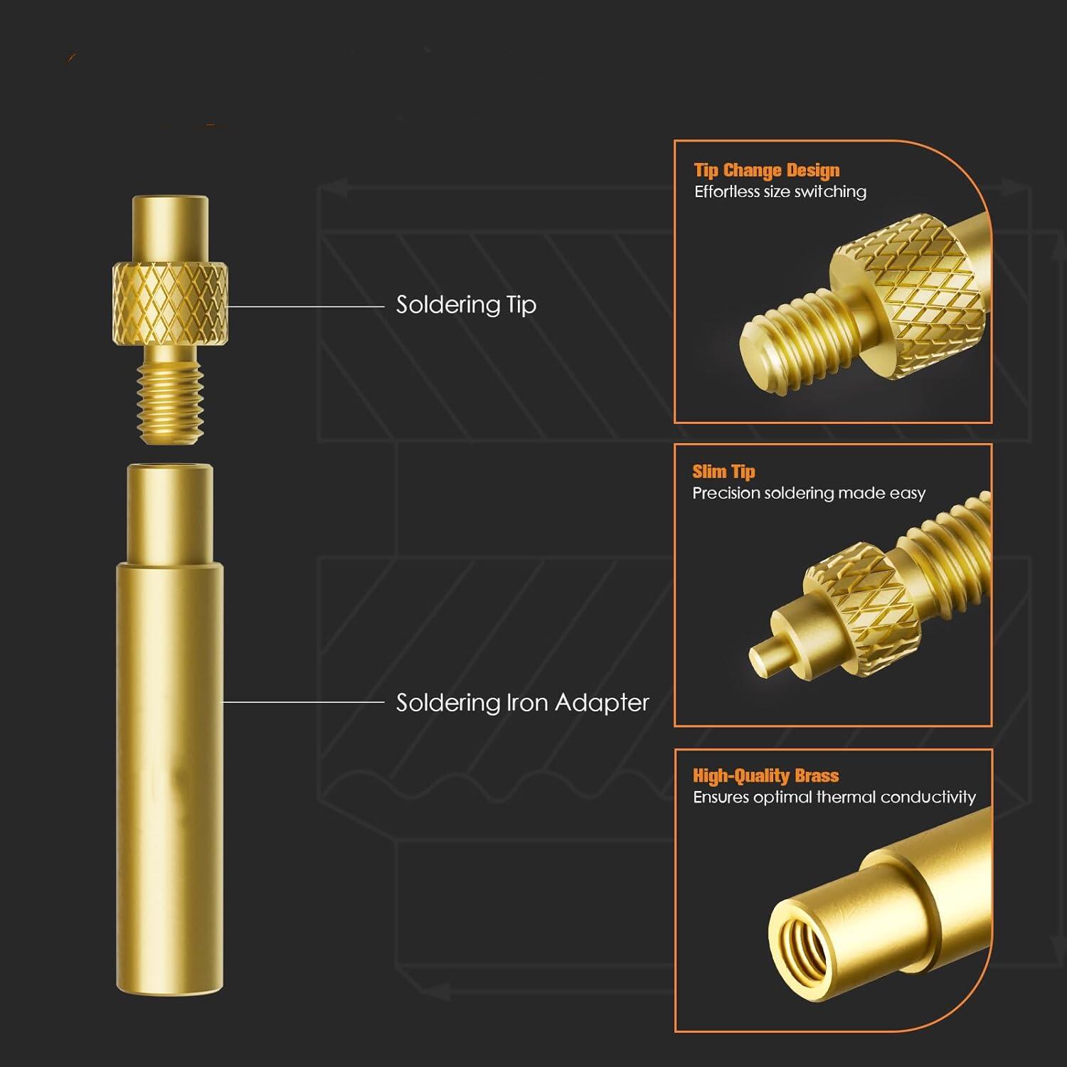 ความร้อนใส่อ่อนนุชเหล็กเคล็ดลั - Electronics Repair Kit With Soldering Iron บทวิจารณ์และราคา
