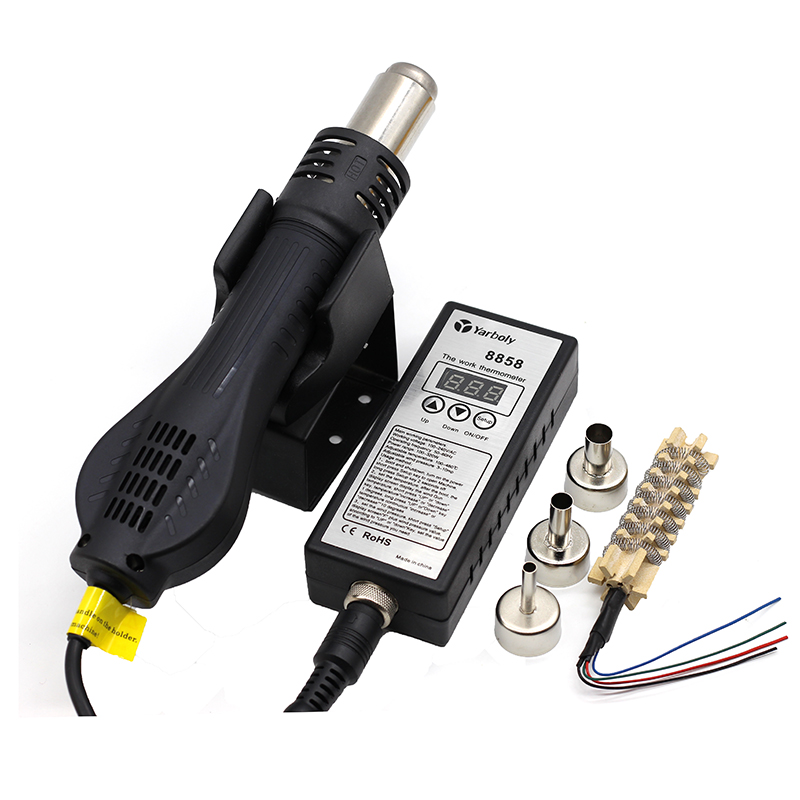 สถานีบัดกรี 8858 แบบพกพา Digit - Hot Air Station 858 บทวิจารณ์และราคา