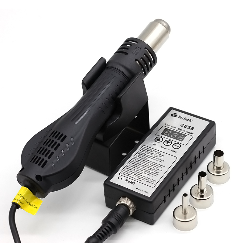 สถานีบัดกรี 8858 แบบพกพา Digit - Hot Air Station 858 บทวิจารณ์และราคา