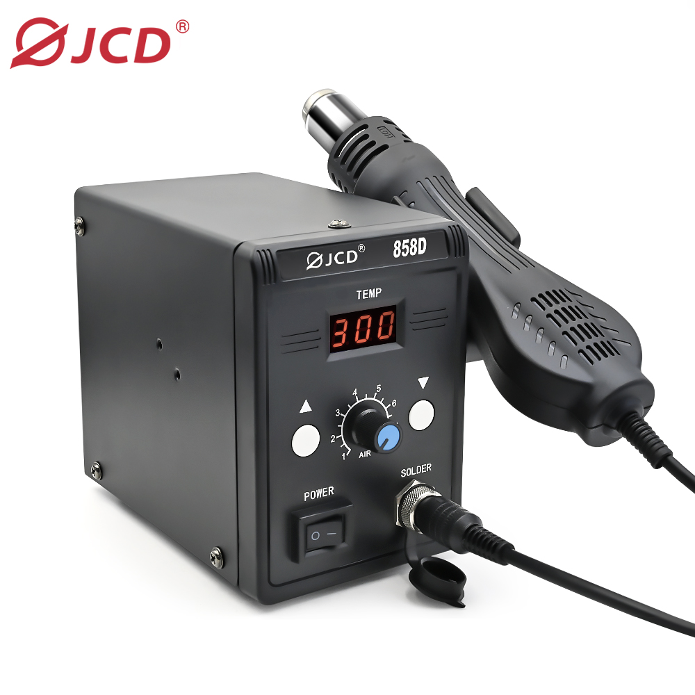 JCD HOT AIR GUN 858D BGA Rewor - Hot Air Station 858 บทวิจารณ์และราคา