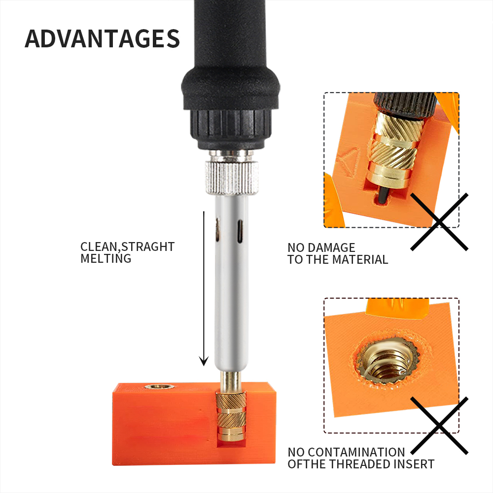 หัวแร้งบัดกรีแบบ Heat Set Inse - Electronics Repair Kit With Soldering Iron บทวิจารณ์และราคา