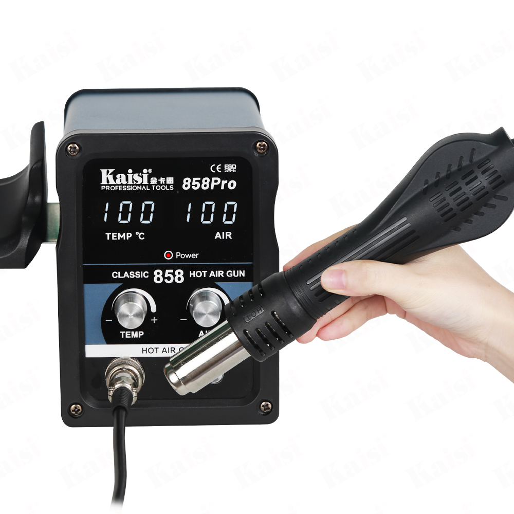 ปืนลมร้อน Kaisi 858 Pro ราคาโร - Hot Air Station 858 บทวิจารณ์และราคา