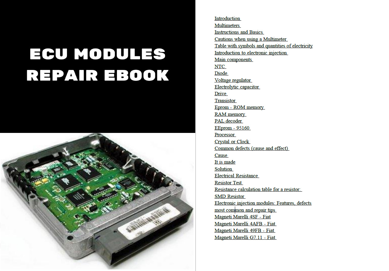 5ชิ้นคู่มือซ่อม ECU ซ่อมโมดูลห - Electronics Repair Guide บทวิจารณ์และราคา