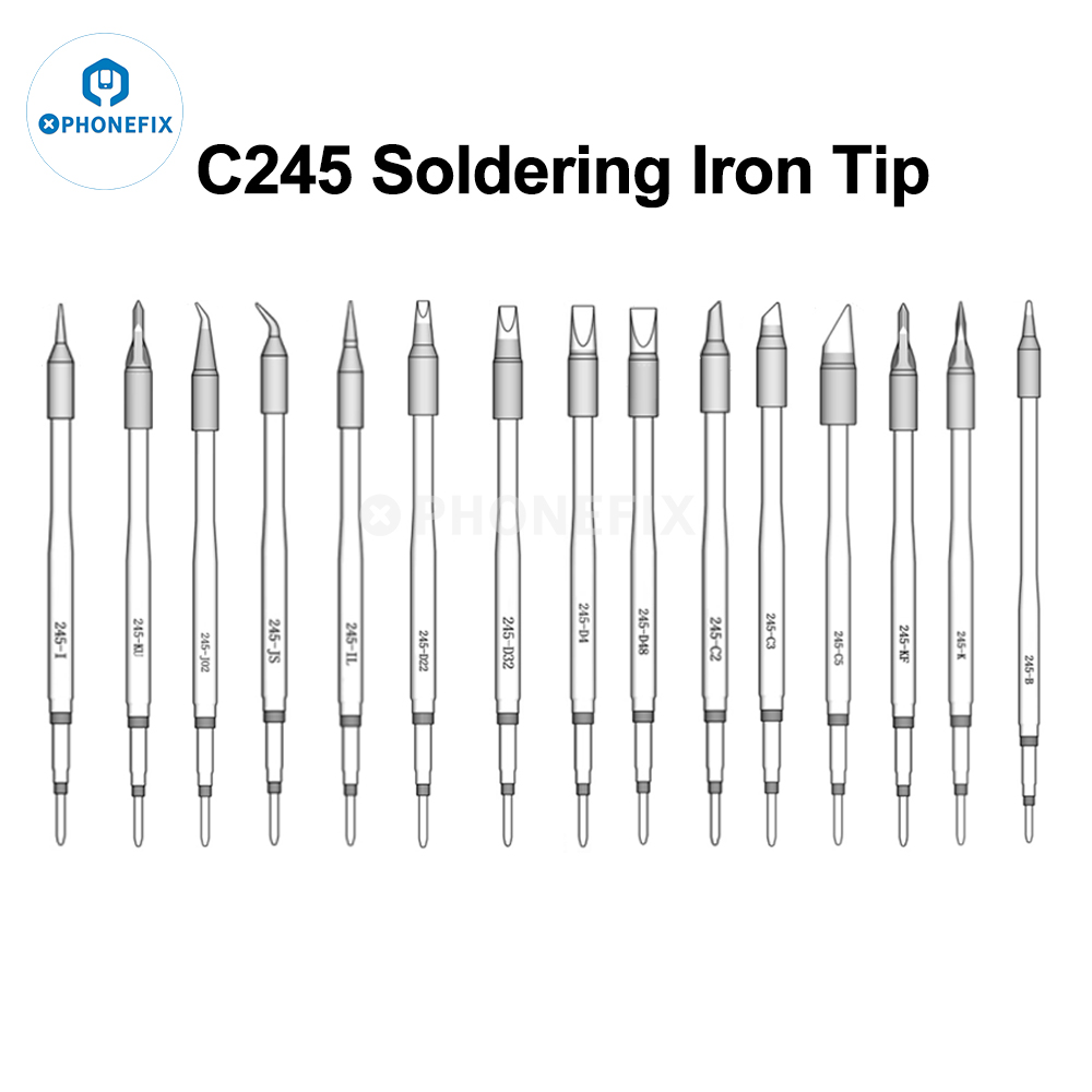 OEM C245 C470 Series เคล็ดลับ  - Electronics Repair Kit With Soldering Iron บทวิจารณ์และราคา