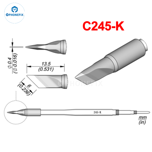 OEM C245 C470 Series เคล็ดลับ  - Electronics Repair Kit With Soldering Iron บทวิจารณ์และราคา